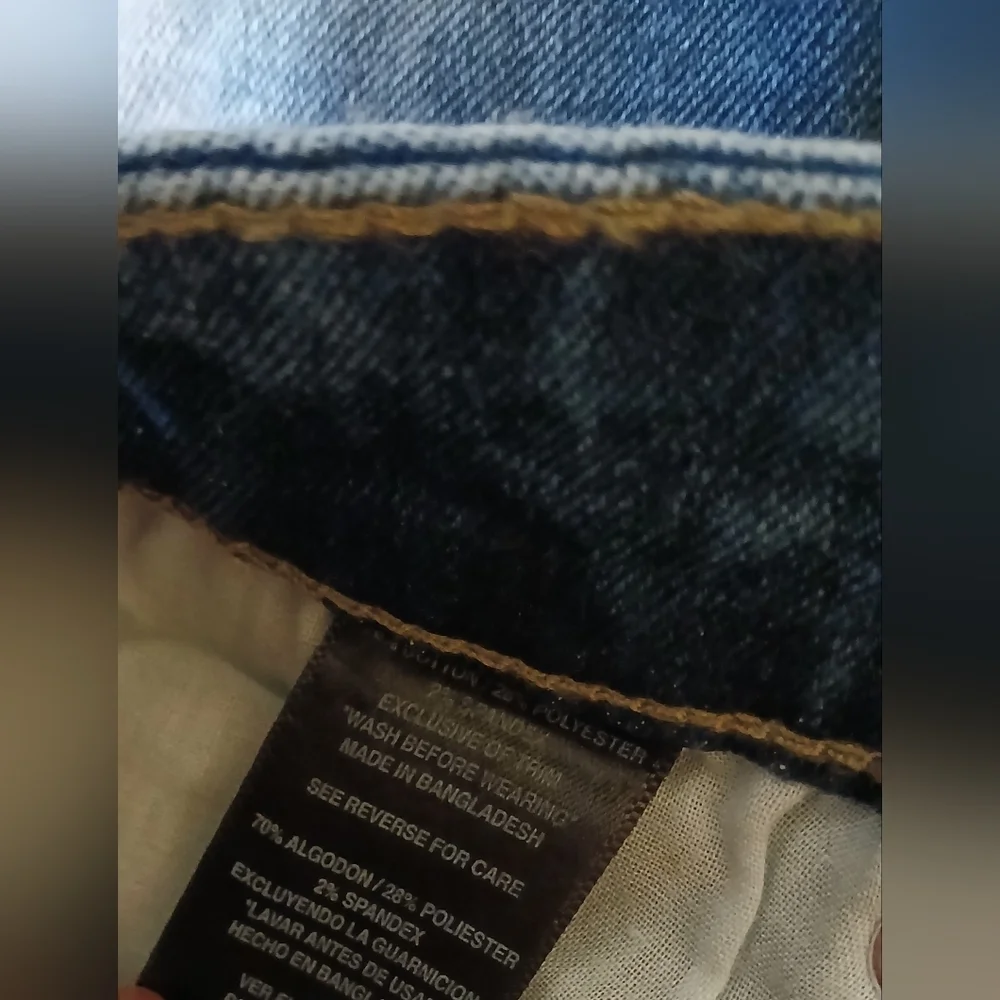 Beverly Hills Polo Club Acid Wash Blue Men's Jeans 34x30 - Picture 4 of 7